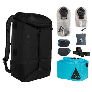 Charcoal/Blue Complete Adventure Package